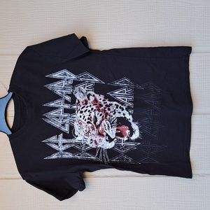 Def Leppard t-shirt- Sz- S
